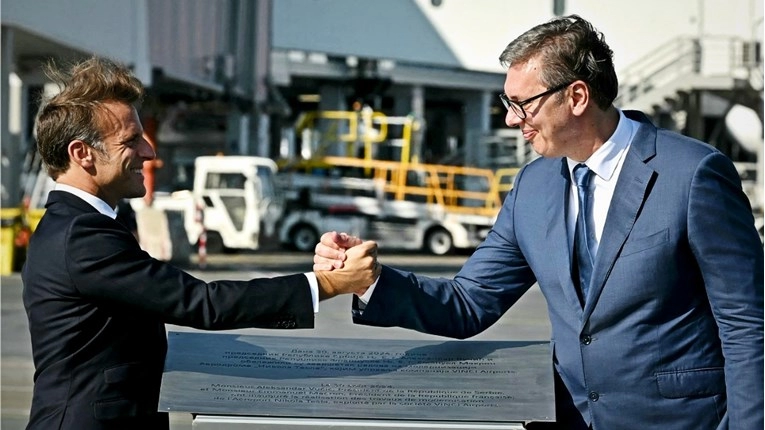 Macron završio posjet Srbiji, podržao je rudarenje litija